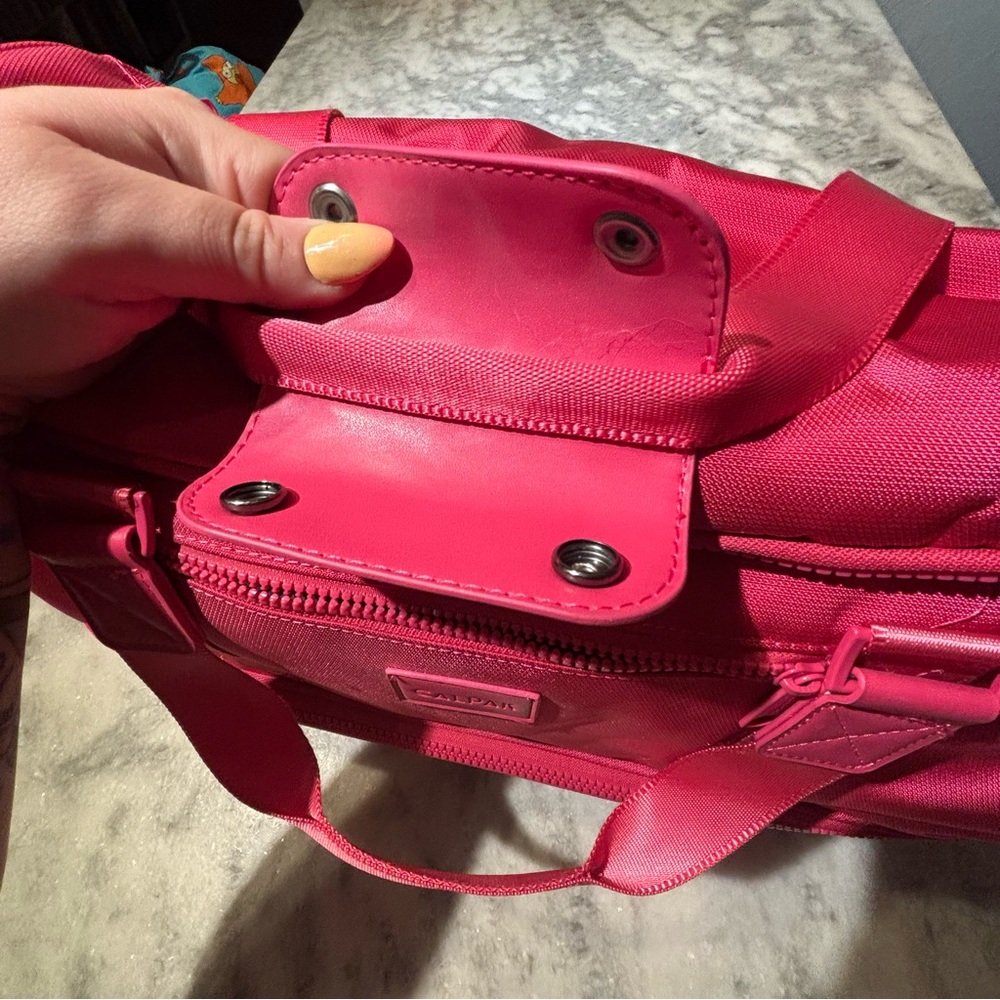 Calpak Hot Pink Travel Duffle Bag - Picture 9 of 11